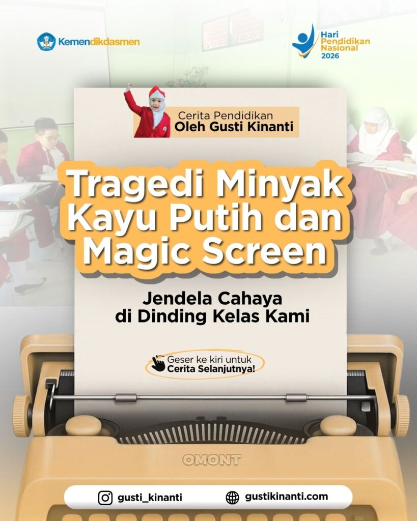 Tragedi Minyak Kayu Putih dan Magic Screen Tragedi Minyak Kayu Putih dan Magic Screen